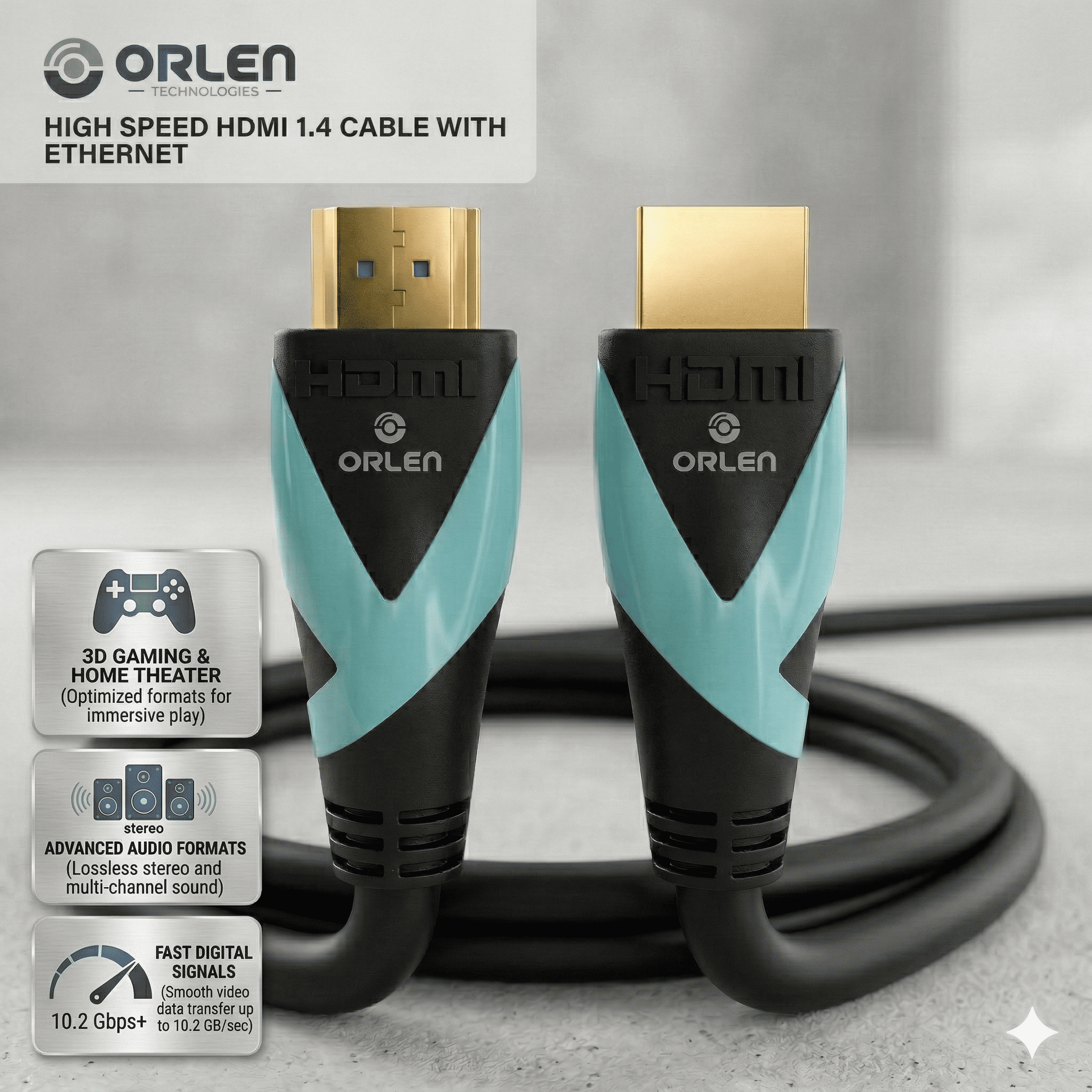 HDMI 4K 1.4V Cable - View 4