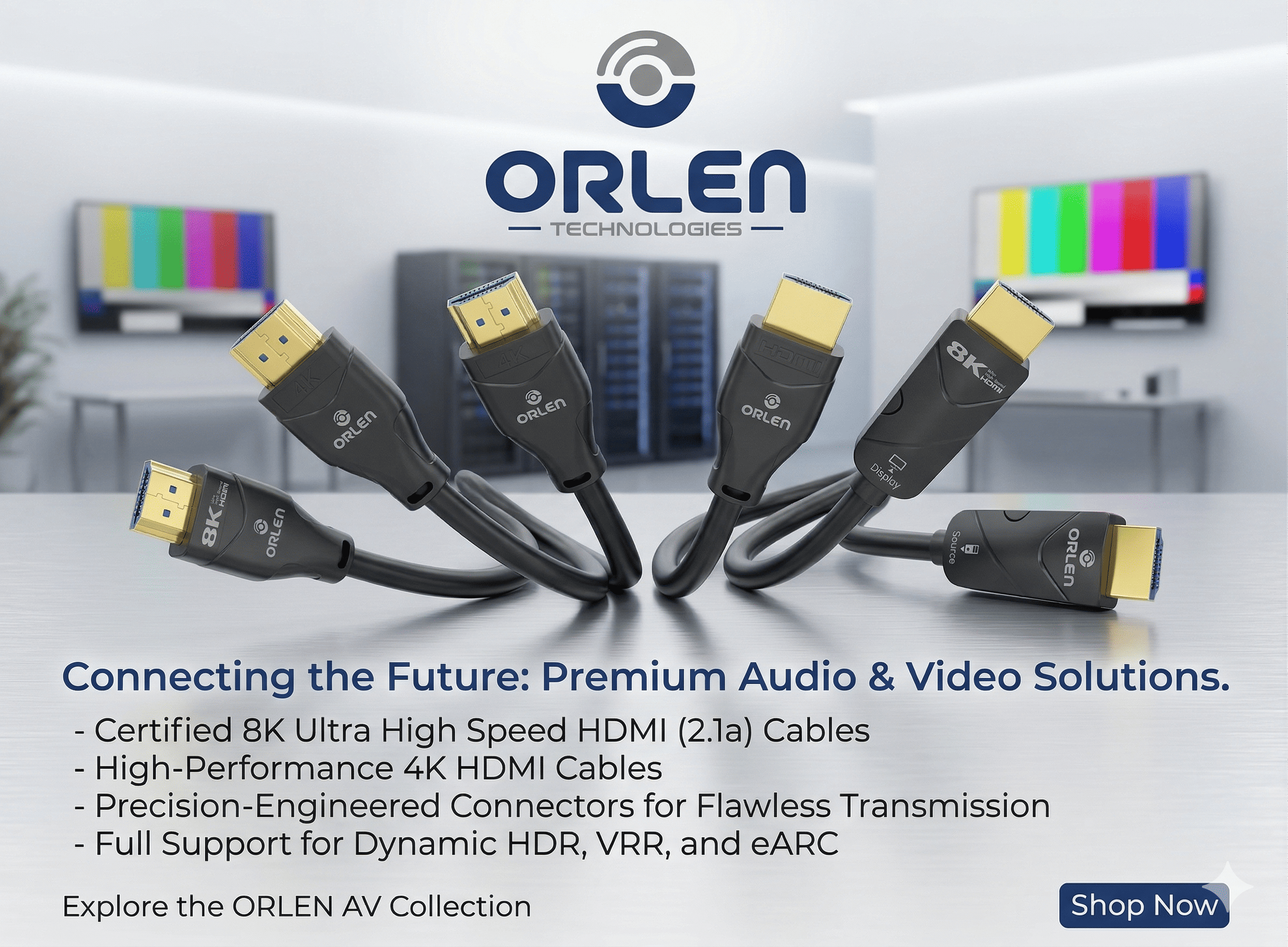 Orlen Technologies - Premium HDMI Cables
